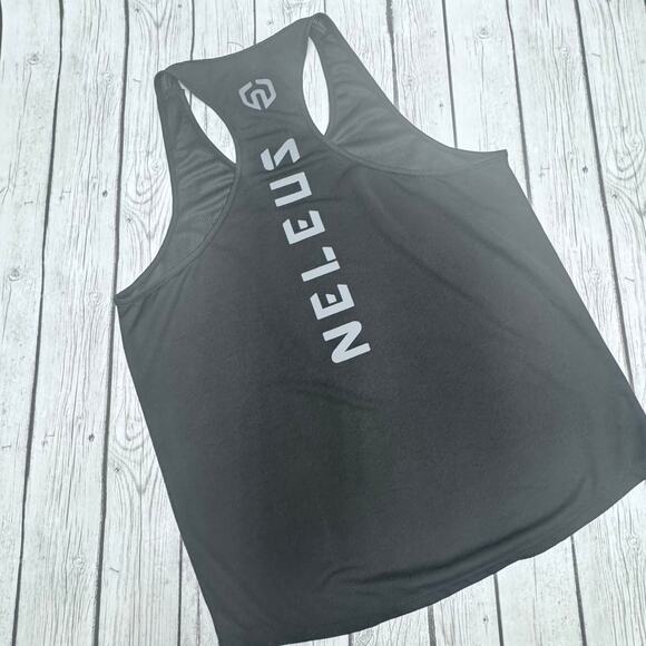 NELEUS 'Dry Fit Logo Muscle Tank Top Size Large - Picture 4 of 4